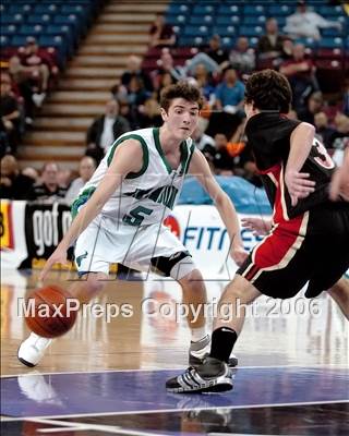 Thumbnail 2 in Santa Fe Christian vs. Branson (CIF State D5 Final) photogallery.