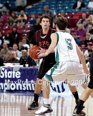 Thumbnail 1 in Santa Fe Christian vs. Branson (CIF State D5 Final) photogallery.