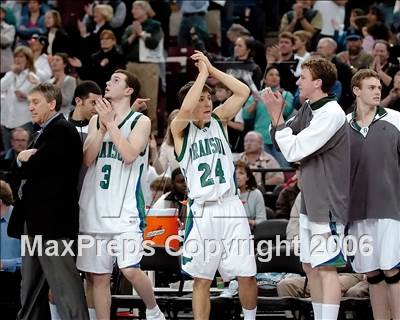 Thumbnail 2 in Santa Fe Christian vs. Branson (CIF State D5 Final) photogallery.