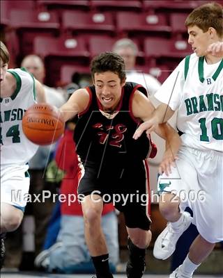 Thumbnail 2 in Santa Fe Christian vs. Branson (CIF State D5 Final) photogallery.