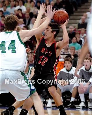 Thumbnail 2 in Santa Fe Christian vs. Branson (CIF State D5 Final) photogallery.