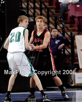 Thumbnail 2 in Santa Fe Christian vs. Branson (CIF State D5 Final) photogallery.