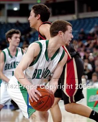 Thumbnail 3 in Santa Fe Christian vs. Branson (CIF State D5 Final) photogallery.