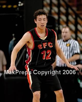 Thumbnail 3 in Santa Fe Christian vs. Branson (CIF State D5 Final) photogallery.