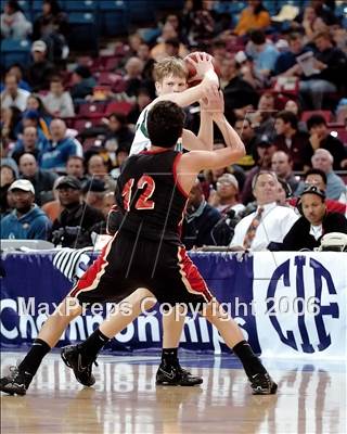 Thumbnail 3 in Santa Fe Christian vs. Branson (CIF State D5 Final) photogallery.