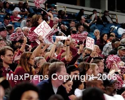 Thumbnail 2 in Santa Fe Christian vs. Branson (CIF State D5 Final) photogallery.