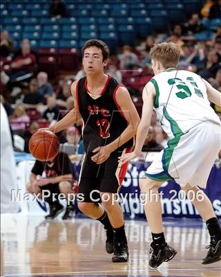 Thumbnail 2 in Santa Fe Christian vs. Branson (CIF State D5 Final) photogallery.