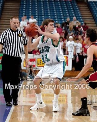 Thumbnail 2 in Santa Fe Christian vs. Branson (CIF State D5 Final) photogallery.