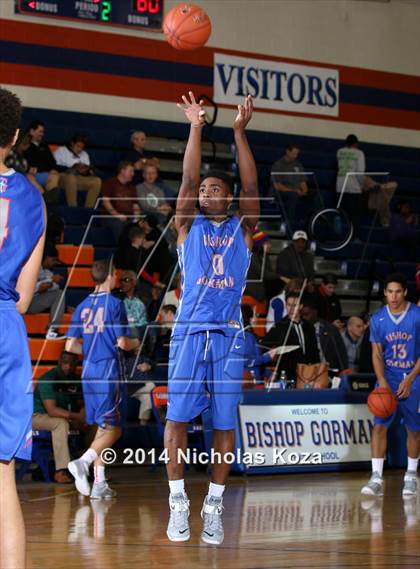 Thumbnail 2 in Overland vs. Bishop Gorman (Tarkanian Classic) photogallery.