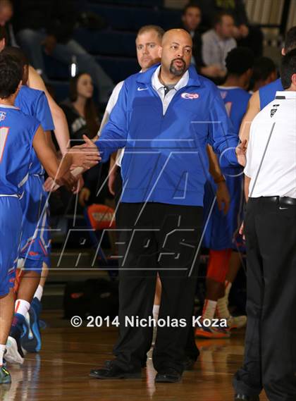 Thumbnail 2 in Overland vs. Bishop Gorman (Tarkanian Classic) photogallery.