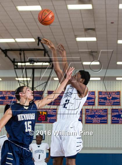 Thumbnail 3 in Newburgh Free Academy vs. Poughkeepsie (Officials vs Cancer) photogallery.