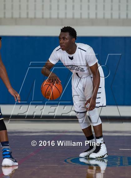 Thumbnail 1 in Newburgh Free Academy vs. Poughkeepsie (Officials vs Cancer) photogallery.