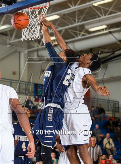 Thumbnail 2 in Newburgh Free Academy vs. Poughkeepsie (Officials vs Cancer) photogallery.