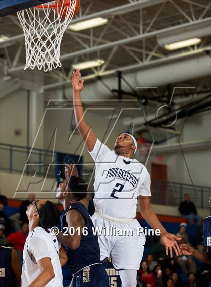 Thumbnail 1 in Newburgh Free Academy vs. Poughkeepsie (Officials vs Cancer) photogallery.