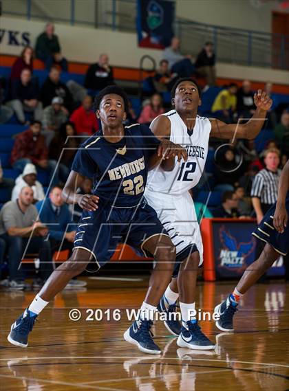 Thumbnail 1 in Newburgh Free Academy vs. Poughkeepsie (Officials vs Cancer) photogallery.