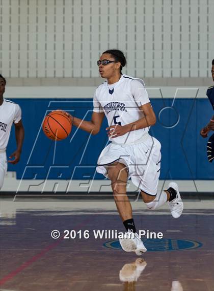 Thumbnail 2 in Newburgh Free Academy vs. Poughkeepsie (Officials vs Cancer) photogallery.