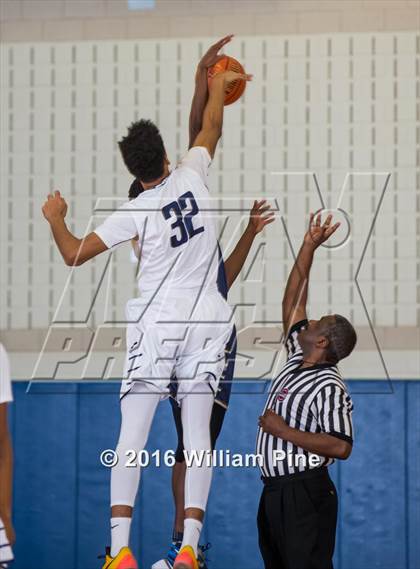 Thumbnail 2 in Newburgh Free Academy vs. Poughkeepsie (Officials vs Cancer) photogallery.