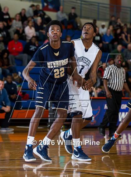 Thumbnail 1 in Newburgh Free Academy vs. Poughkeepsie (Officials vs Cancer) photogallery.