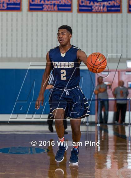 Thumbnail 2 in Newburgh Free Academy vs. Poughkeepsie (Officials vs Cancer) photogallery.