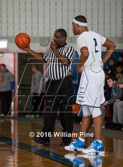 Thumbnail 1 in Newburgh Free Academy vs. Poughkeepsie (Officials vs Cancer) photogallery.