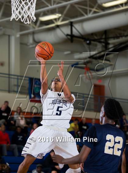 Thumbnail 2 in Newburgh Free Academy vs. Poughkeepsie (Officials vs Cancer) photogallery.