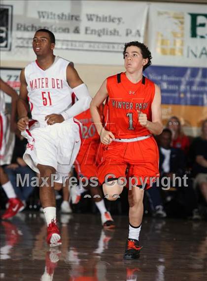Thumbnail 3 in Winter Park vs. Mater Dei (City of Palms Classic) photogallery.