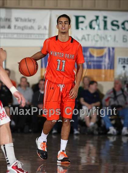Thumbnail 3 in Winter Park vs. Mater Dei (City of Palms Classic) photogallery.