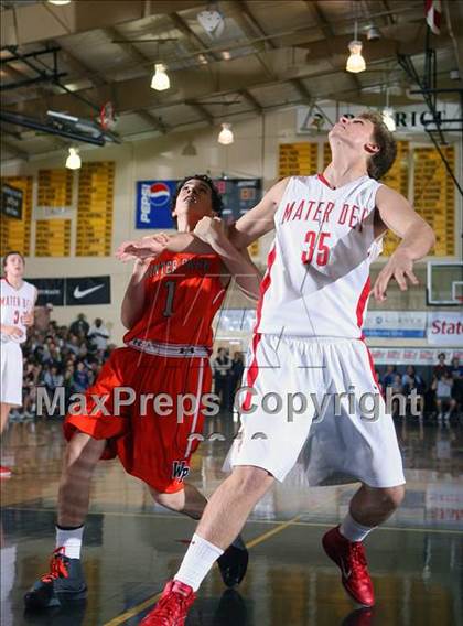 Thumbnail 3 in Winter Park vs. Mater Dei (City of Palms Classic) photogallery.