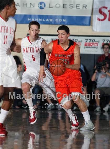 Thumbnail 2 in Winter Park vs. Mater Dei (City of Palms Classic) photogallery.