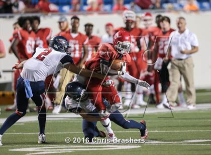 Thumbnail 2 in Baptist Prep vs. McGehee (Kickoff Classic) photogallery.