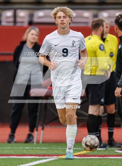 Thumbnail 1 in St. Pius X Catholic vs. Lassiter (GHSA 6A Quarterfinal) photogallery.