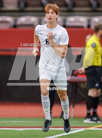 Thumbnail 1 in St. Pius X Catholic vs. Lassiter (GHSA 6A Quarterfinal) photogallery.