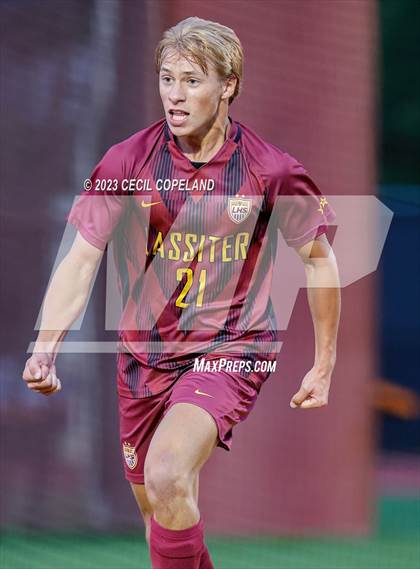 Thumbnail 2 in St. Pius X Catholic vs. Lassiter (GHSA 6A Quarterfinal) photogallery.