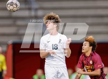 Thumbnail 3 in St. Pius X Catholic vs. Lassiter (GHSA 6A Quarterfinal) photogallery.