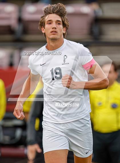 Thumbnail 2 in St. Pius X Catholic vs. Lassiter (GHSA 6A Quarterfinal) photogallery.