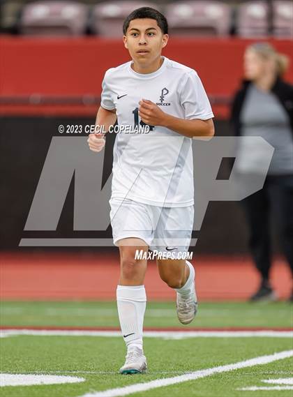Thumbnail 2 in St. Pius X Catholic vs. Lassiter (GHSA 6A Quarterfinal) photogallery.