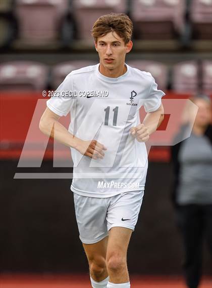 Thumbnail 3 in St. Pius X Catholic vs. Lassiter (GHSA 6A Quarterfinal) photogallery.