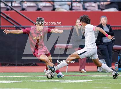 Thumbnail 3 in St. Pius X Catholic vs. Lassiter (GHSA 6A Quarterfinal) photogallery.