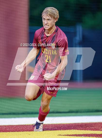 Thumbnail 2 in St. Pius X Catholic vs. Lassiter (GHSA 6A Quarterfinal) photogallery.
