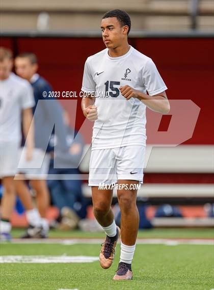 Thumbnail 1 in St. Pius X Catholic vs. Lassiter (GHSA 6A Quarterfinal) photogallery.