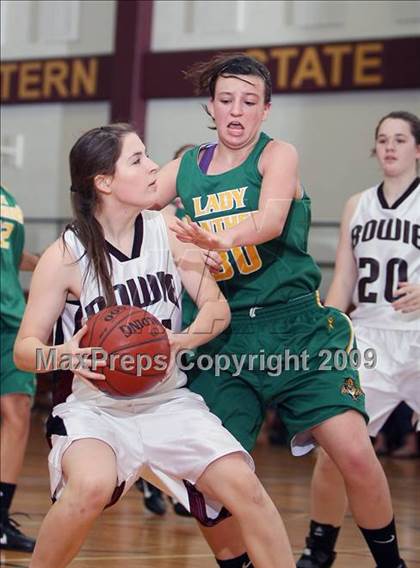 Thumbnail 1 in North Hills vs Bowie (Fantasy of Lights Tournament) photogallery.