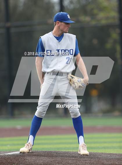 Thumbnail 3 in Orange Lutheran vs. El Toro (The Boras Classic) photogallery.