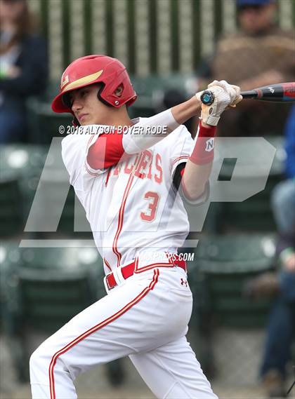 Thumbnail 2 in Orange Lutheran vs. El Toro (The Boras Classic) photogallery.