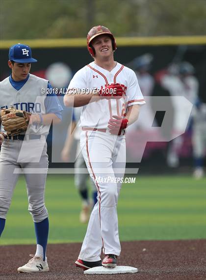 Thumbnail 3 in Orange Lutheran vs. El Toro (The Boras Classic) photogallery.