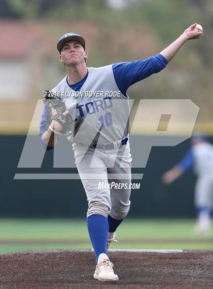 Thumbnail 2 in Orange Lutheran vs. El Toro (The Boras Classic) photogallery.