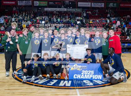 Thumbnail 3 in Woodlands vs Marcellus (NYSPHSAA Class B Championship) photogallery.