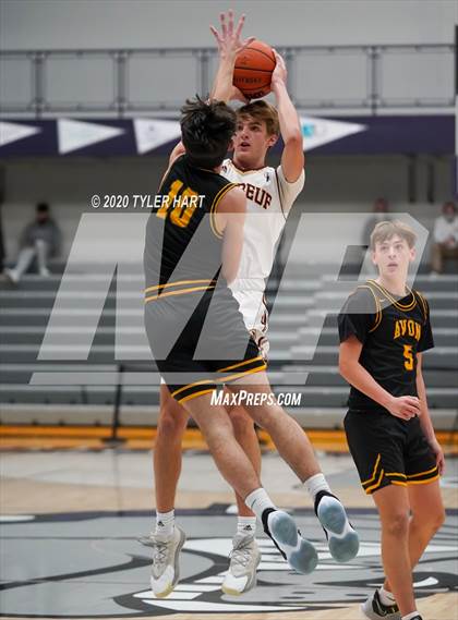 Thumbnail 3 in Brebeuf Jesuit Preparatory vs Avon (Sneakers for Santa Shootout) photogallery.