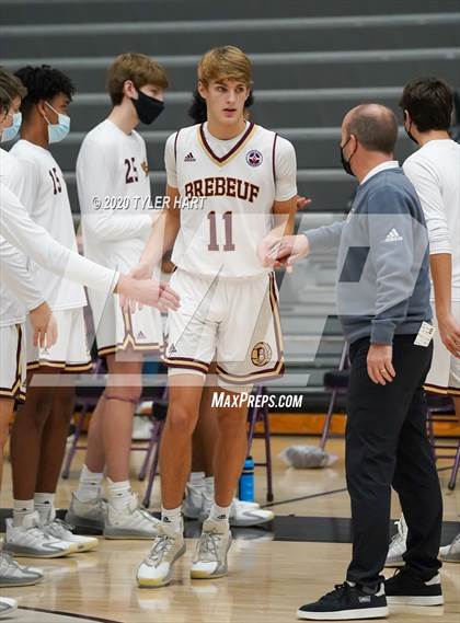 Thumbnail 1 in Brebeuf Jesuit Preparatory vs Avon (Sneakers for Santa Shootout) photogallery.