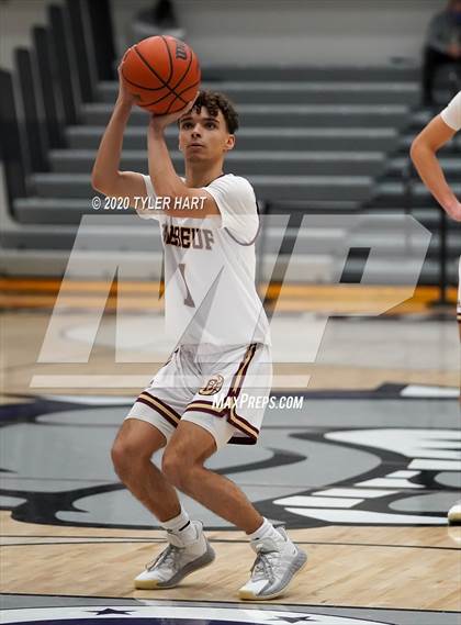 Thumbnail 1 in Brebeuf Jesuit Preparatory vs Avon (Sneakers for Santa Shootout) photogallery.