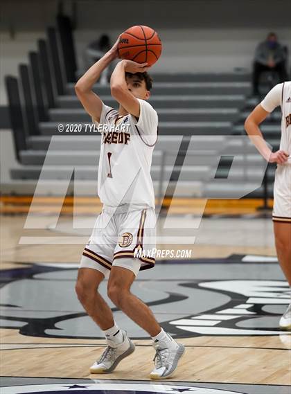 Thumbnail 2 in Brebeuf Jesuit Preparatory vs Avon (Sneakers for Santa Shootout) photogallery.